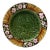 19th Majolica Bird Sarreguemines Plate For Sale