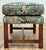 Vintage Ottoman Footstool Newly Upholstered in Bamburgh Forest Whimsical Woods Tapestry Fabric For Sale - Image 9 of 10