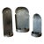 Antique Primitive Tin Wall Sconces – Set of Three For Sale