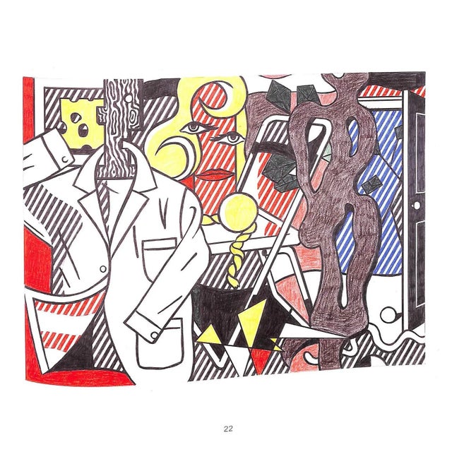 White "Roy Lichtenstein Conversations With Surrealism" 2005 Lichtenstein, Roy For Sale - Image 8 of 12