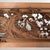 Brown Monumental Japanese Ranma Transom Panel, 1960s For Sale - Image 8 of 18