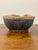 Vintage Studio Pottery Pouring Bowl in Cobalt Blue and Turquoise Glaze For Sale In Miami - Image 6 of 10