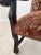 Baroque Style Tuscan Tall Back Carved Open Armchairs Upholstered Seat and Back Vintage For Sale - Image 12 of 17