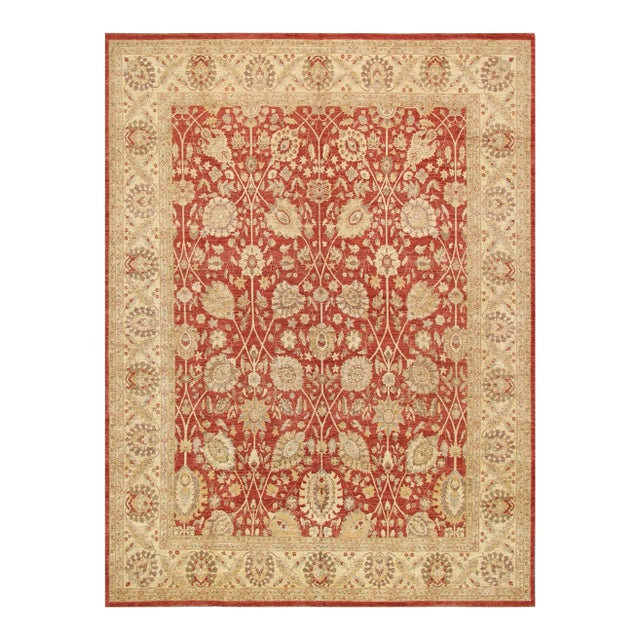 Pasargad Home Ferehan Lamb's Wool Area Rug, 11' 9" X 15' 9", Rust For Sale