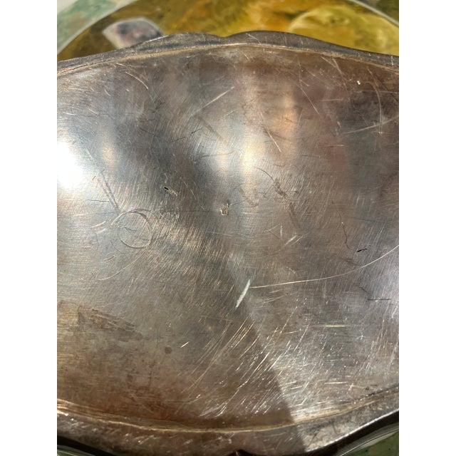 Victor Saglier (French, 1809-1894) Silvered Bronze Centerpiece or Planter For Sale - Image 9 of 10