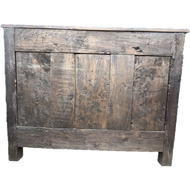 Late 18th Century Louis XIV French Walnut Buffet For Sale - Image 4 of 9