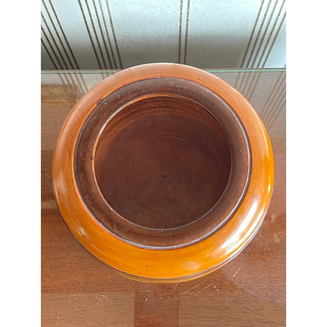 Early 19th Century Antique Wood Lidded Tobacco Jar From 1840 For Sale - Image 5 of 11
