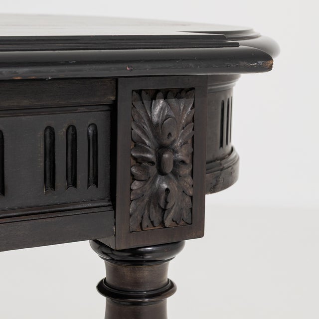 Late 19th Century Napoleon III Center Table, Second Empire Style, France, Circa 1880 For Sale - Image 5 of 12