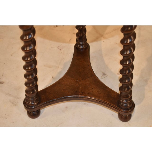 Wood 19th Century English Oak Stool For Sale - Image 7 of 9