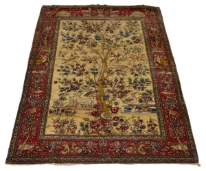 Antique Turkish Rug, 1890