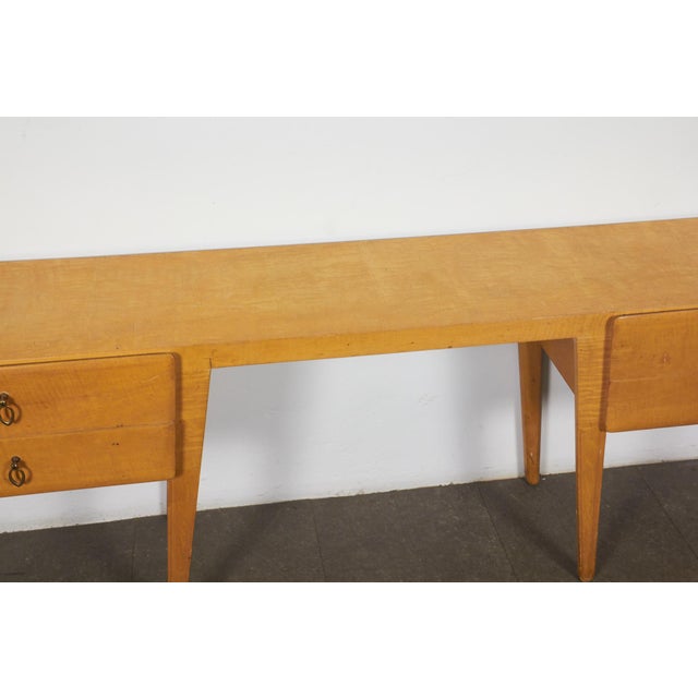 Low Sideboard in the style of Gio Ponti, 1950s For Sale - Image 17 of 18