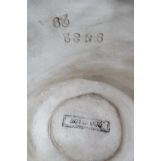 Royal Dux Early 1900s Bohemian Woman Figural Shell Shape Centerpiece Bowl Vase For Sale - Image 4 of 13