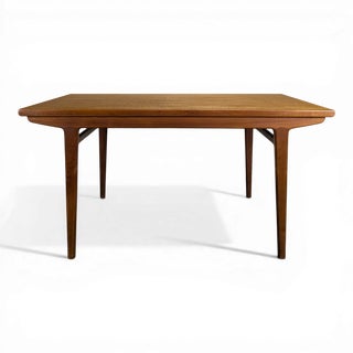 Vintage Scandinavian Teak Table For Sale