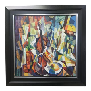 "Still Life" Original Painting on Canvas Artsrum Asatryan For Sale