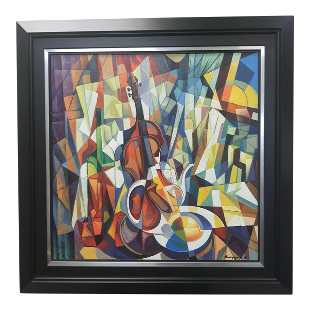 "Still Life" Original Painting on Canvas Artsrum Asatryan For Sale