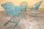 An exceptional and rare matched set of four “Radar” lounge chairs designed by Maurizio Tempestini for John B. Salterini...