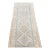 Antique Blue Runner Rug With Geometric Design | 3x10 For Sale