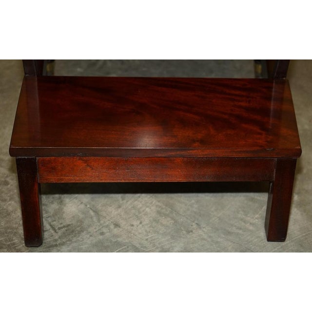 Antique William IV Flamed Hardwood Metamorphic Library Steps, 1830 For Sale - Image 18 of 18