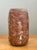 Vintage Brown Textured Studio Pottery Vase For Sale - Image 4 of 12