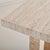 Petite Italian Travertine Console Table, 1970s - 2 Available For Sale - Image 4 of 6