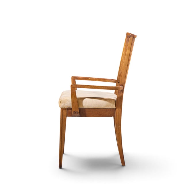 Broyhill Brasilia Mid Century Walnut Dining Chairs - Set of 6 For Sale - Image 15 of 18