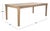 Transitional Dominica Wooden Outdoor Dining Table, Natural For Sale - Image 3 of 10