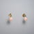 Vintage Italian Brass and Opaline Glass Wall Sconces, 1950s, Set of 2 For Sale - Image 4 of 6