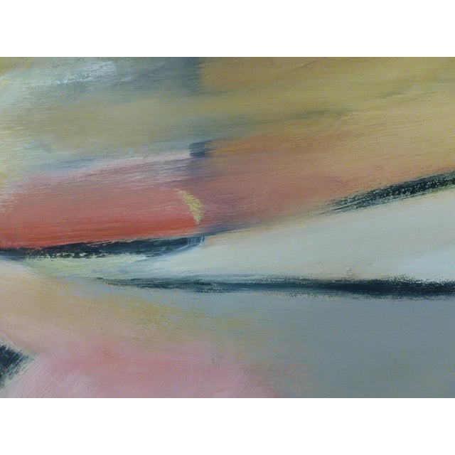 Contemporary "Sleeping" Abstract Oil and Acrylic Painting by Scott Spencer For Sale - Image 3 of 6