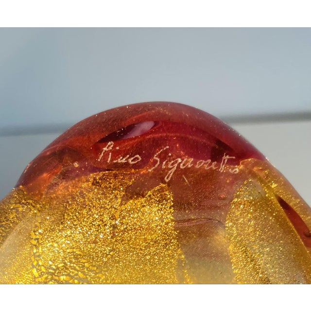 Glass Sculpture Shoe by Pino Signoretto for Redusart, 1970s For Sale - Image 13 of 15