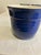 Ceramic Vintage Emile Henry France Cobalt Blue Ribbed Mugs, Set of 4 For Sale - Image 7 of 8