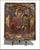 19thC Hodegetria Type Carved Madonna & Child Icon in Egg Tempera & Gold Leaf For Sale - Image 10 of 10
