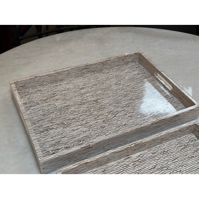 Made Goods Averelia Trays, Set of Two For Sale - Image 10 of 12