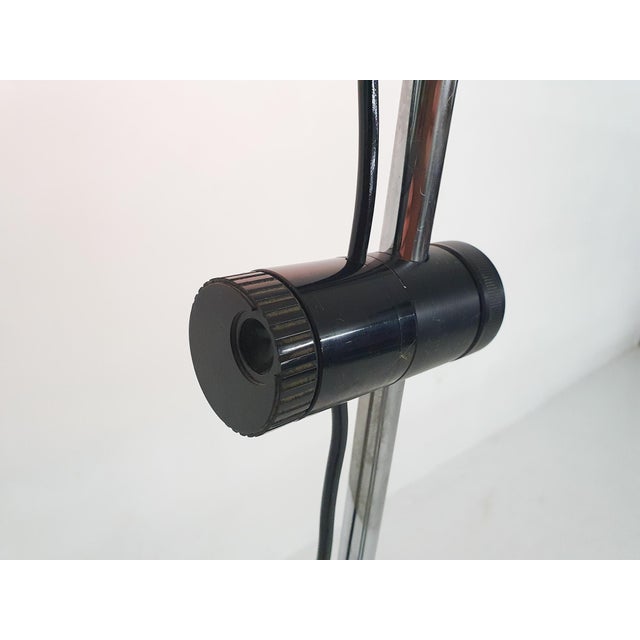 White Metal Floor Lamp, Italy, 1980s For Sale - Image 12 of 14