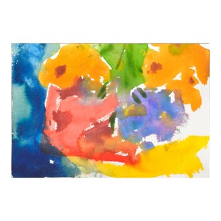 Fields of Color Abstract by Les Anderson For Sale