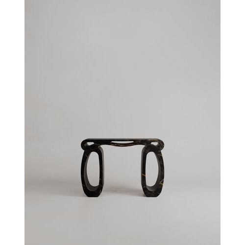 Brown Emperador Brown Marble Soie Console by Esther Knopfler For Sale - Image 8 of 18