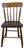 Antique American Windsor Farmhouse Style Plank Seat Dining Side Accent Chair For Sale