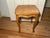 Antique Tiger Oak Rocking Chair, Side Chair and Accent Table, Set of 3 For Sale - Image 10 of 12