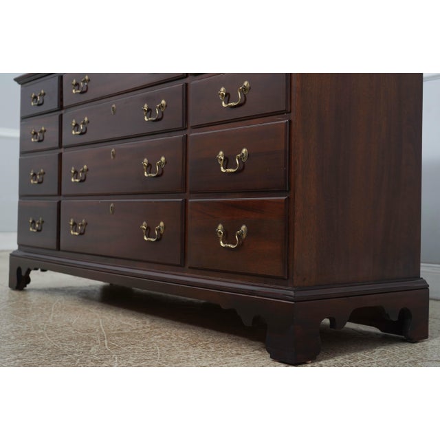 Link Taylor Heirloom Mahogany Long Dresser For Sale - Image 14 of 18