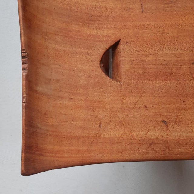 Vintage African Ashanti Stool, 1960s For Sale - Image 6 of 9