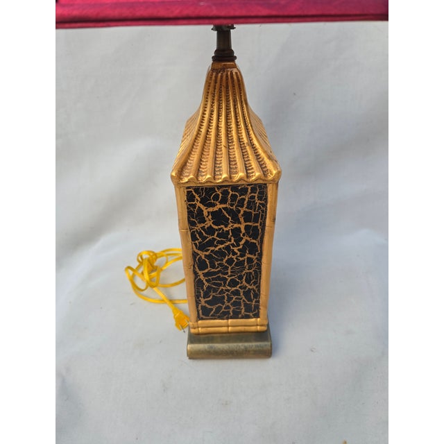 1950s Japanese Style Lamps - Pair For Sale - Image 4 of 10