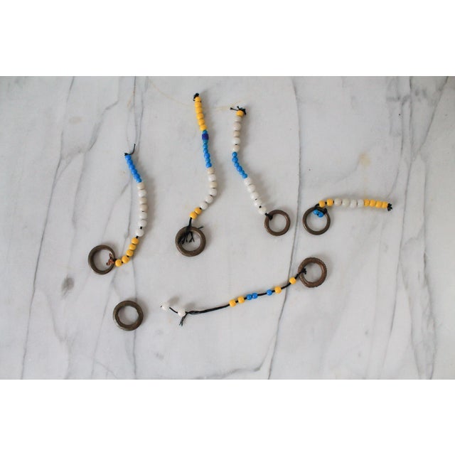 Antique Tribal African Artifacts, Benin Tribe Bronze Bag/Container - A Pair For Sale - Image 10 of 11