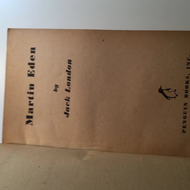 Jack London 1946 Martin Eden Softcover For Sale - Image 4 of 6