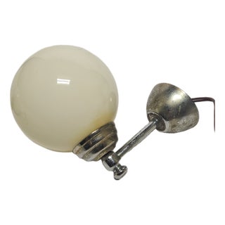 Art Deco Wall Lamp, Poland, 1950s For Sale