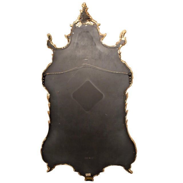 1980s John-Richard Collection Louis XV Style Carved Wall Mirrors - a Pair For Sale - Image 11 of 13