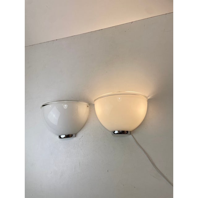 Onfale 28 Parete Wall Lamps by L. Vistosi for Artemide, Italy, 1990s, Set of 2 For Sale - Image 9 of 18