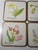 Vintage Pimpernel Coasters Flower Garden England For Sale - Image 4 of 8
