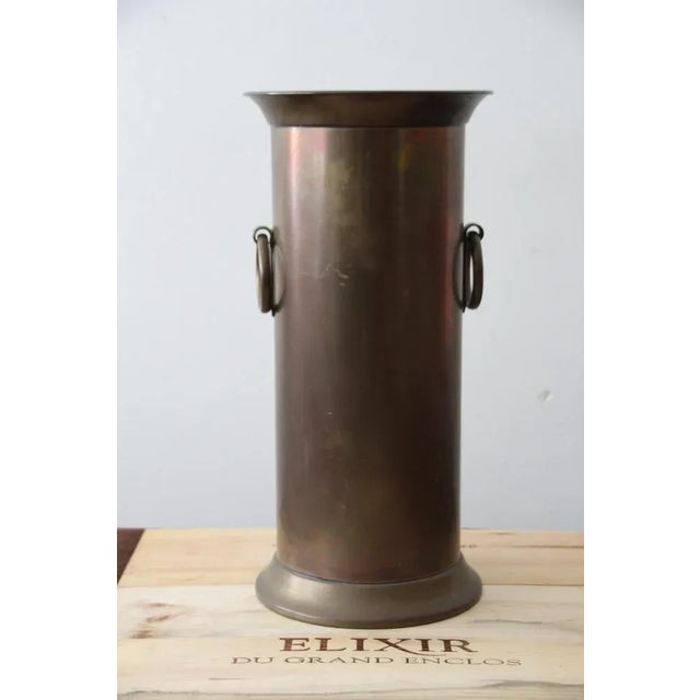 Gold Minimalist Gold Umbrella and Cane Holder, 1950s For Sale - Image 8 of 10