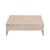 Modern Pasargad Home Arden Square Modern Coffee Table With 2 Drawers For Sale - Image 3 of 7