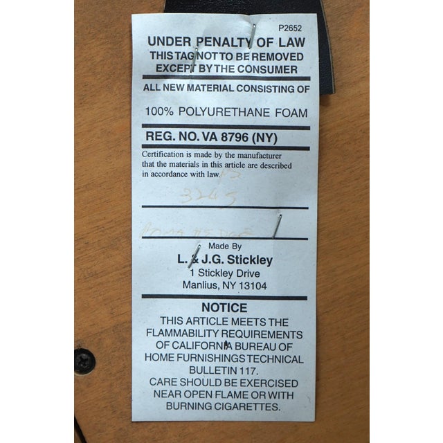 Stickley Arts & Crafts Mission Oak Office Chair For Sale - Image 18 of 18