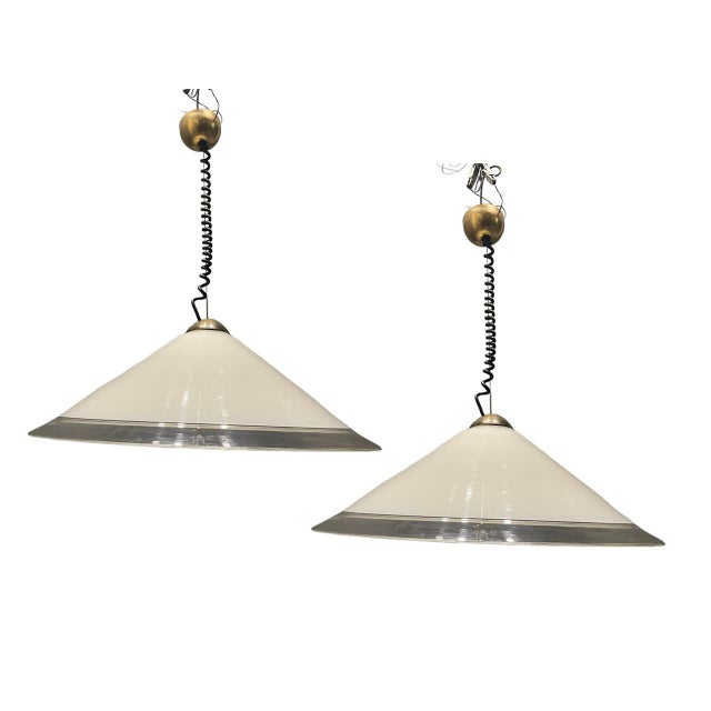 Murano Glass Pendants, 1970s, Set of 2 For Sale - Image 15 of 15